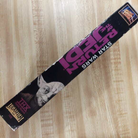 Star Wars Return of the Jedi 1983 VHS 1995 Release THX Scifi Cult Classic Yoda - Picture 5 of 9